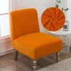 Housse De Fauteuil Crapaud Velours Orange 2 Housse De Fauteuil Crapaud Velours Orange -Housse Moderne Magasin Housse Petit Fauteuil Crapaud Housse Moderne