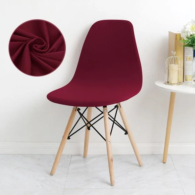 Housse de Chaise Scandinave Bordeaux Housse De Chaise Scandinave Bordeaux -Housse Moderne Magasin Housse Pour Chaise Style Scandinave Housse Moderne