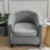 Housse Pour Fauteuil Cabriolet Gris Velours 1 Housse Pour Fauteuil Cabriolet Gris Velours -Housse Moderne Magasin Housse Pour Fauteuil Cabriolet Gris Velours Housse Moderne