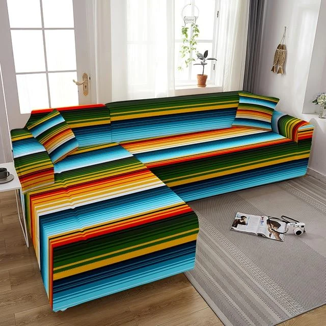 Housse de Canapé d'Angle Arc en Ciel Housse De Canapé D'Angle Arc En Ciel -Housse Moderne Magasin Housse de Canape dAngle Arc en Ciel Housse Moderne