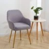 Housse De Chaise Design Scandinave Gris