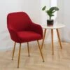 Housse De Chaise Design Scandinave Rouge