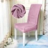 Housse De Chaise Velours Rose -Housse Moderne Magasin Housse de Chaise Velours Rose Housse Moderne