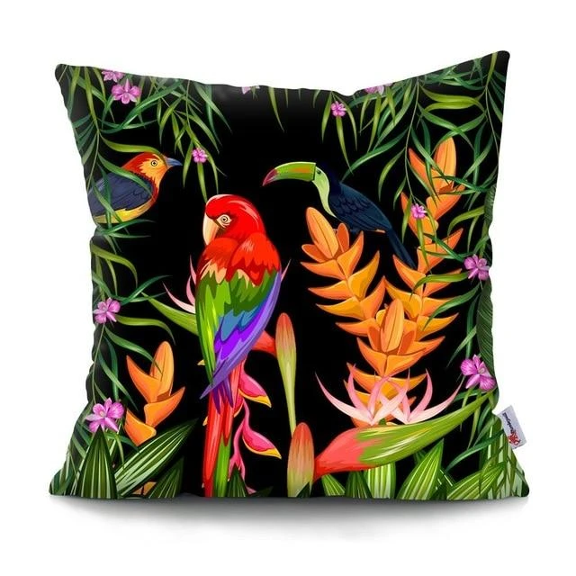 Housse de Coussin 45x45 Tropical Housse De Coussin 45x45 Tropical -Housse Moderne Magasin Housse de Coussin 45x45 Tropical Housse Moderne 10