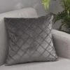 Housse De Coussin 45x45cm Jonson Gris -Housse Moderne Magasin Housse de Coussin 45x45cm Jonson Gris Housse Moderne