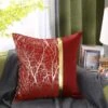 Housse De Coussin 45x45cm Royal En Soie Rouge -Housse Moderne Magasin Housse de Coussin 45x45cm Royal en Soie Rouge Housse Moderne
