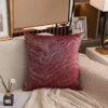 Housse De Coussin 45x45cm En Soie Rouge 2 Housse De Coussin 45x45cm En Soie Rouge -Housse Moderne Magasin Housse de Coussin 45x45cm en Soie Rouge Housse Moderne