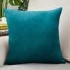 Housse De Coussin Velours 40x40cm Bleu Canard 1 Housse De Coussin Velours 40x40cm Bleu Canard -Housse Moderne Magasin Housse de Coussin Velours 40x40cm Bleu Canard Housse Moderne