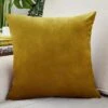 Housse De Coussin Velours 40x40cm Champagne -Housse Moderne Magasin Housse de Coussin Velours 40x40cm Champagne Housse Moderne