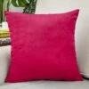 Housse De Coussin Velours 40x40cm Rose Vif 2 Housse De Coussin Velours 40x40cm Rose Vif -Housse Moderne Magasin Housse de Coussin Velours 40x40cm Rose Vif Housse Moderne