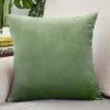 Housse De Coussin Velours 45x45cm Vert Émeraude -Housse Moderne Magasin Housse de Coussin Velours 45x45cm Vert Emeraude Housse Moderne