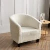 Housse De Fauteuil Cabriolet Damier Blanc Cassé -Housse Moderne Magasin Housse de Fauteuil Cabriolet Damier Blanc Housse Moderne