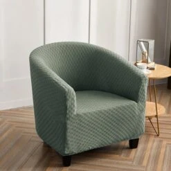 Housse De Fauteuil Cabriolet Damier Vert Amande