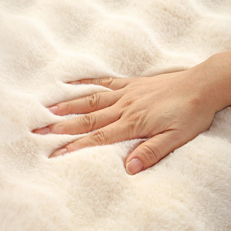 Protège Canapé en Peluche Beige Protège Canapé En Peluche Beige -Housse Moderne Magasin couvre canape beige housse moderne 1