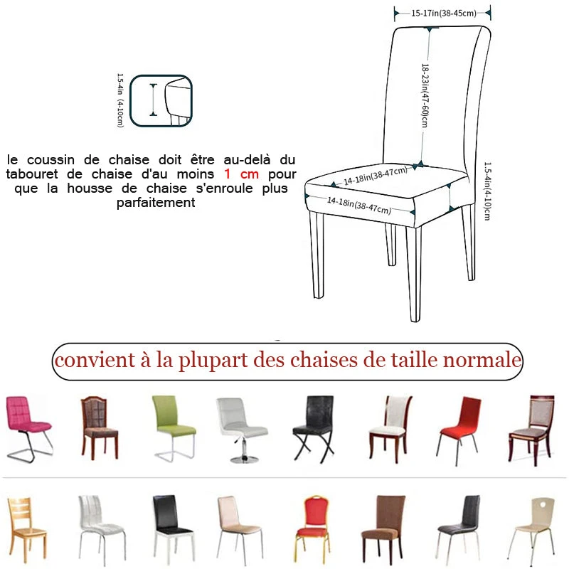 Housse de Chaise PU Cuir Blanc Housse De Chaise PU Cuir Blanc -Housse Moderne Magasin couvre chaise housse moderne 1