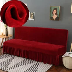 Housse De Canapé Clic Clac Et Bz Velours Bordeaux -Housse Moderne Magasin housse bz maison du monde housse moderne 4