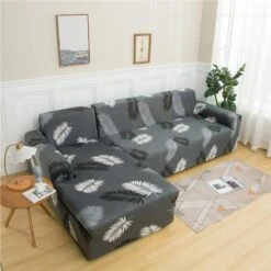 Housse De Canapé D'Angle Extensible Hestia 4 Housse De Canapé D'Angle Extensible Hestia -Housse Moderne Magasin housse canape dangle 3 places housse moderne 4