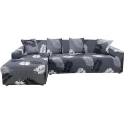 Housse De Canapé D'Angle Extensible Hestia 8 Housse De Canapé D'Angle Extensible Hestia -Housse Moderne Magasin housse canape dangle 3 places housse moderne 9