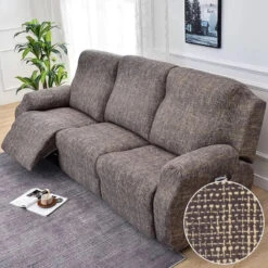 Housse Pour Canapé Relax Électrique Sanna Marron 4 Housse Pour Canapé Relax Électrique Sanna Marron -Housse Moderne Magasin housse canape relax electrique housse moderne 2
