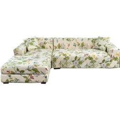 Housse De Canapé D'angle Lucie 7 Housse De Canapé D'angle Lucie -Housse Moderne Magasin housse canape u housse moderne 2