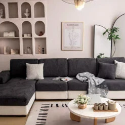 Housse D'assise Pour Canapé D'angle Celestial 7 Housse D'assise Pour Canapé D'angle Celestial -Housse Moderne Magasin housse dassise pour canape dangle celestial housse moderne 5