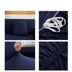 Housse De Canapé Bleu Marine 4 Housse De Canapé Bleu Marine -Housse Moderne Magasin housse de canape bleu marine housse moderne 3