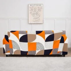 Housse De Canapé D'Angle Extensible Daphné -Housse Moderne Magasin housse de canape dangle avec accoudoir housse moderne 15