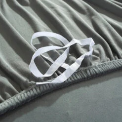 Housse De Canapé D'Angle Velours Gris -Housse Moderne Magasin housse de canape dangle gris housse moderne 13