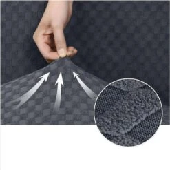 Housse De Canapé Imperméable Gris Anthracite 5 Housse De Canapé Imperméable Gris Anthracite -Housse Moderne Magasin housse de canape impermeable housse moderne 5