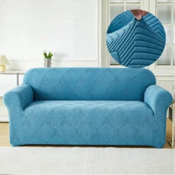 Housse De Canapé Jarquard Nera -Housse Moderne Magasin housse de canape jarquard nera housse moderne 1