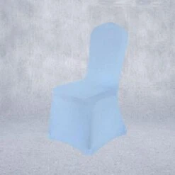 Housse De Chaise De Mariage Bleu Ciel