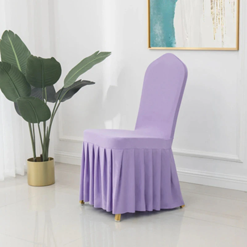Lot de 100 Housses de Chaise de Mariage Violet Lot De 100 Housses De Chaise De Mariage Violet -Housse Moderne Magasin housse de chaise lycra mariage pas cher housse moderne