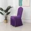 Lot De 100 Housses De Chaise Mariage Violette -Housse Moderne Magasin housse de chaise mariage lot housse moderne