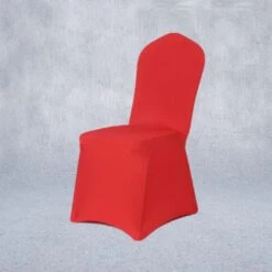 Housse De Chaise De Mariage Rouge