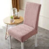 Housse De Chaise Jacquard Rose -Housse Moderne Magasin housse de chaise rose