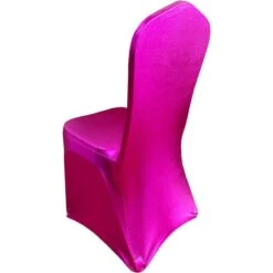 Housse De Chaise De Mariage Rose Métallique -Housse Moderne Magasin housse de chaises pour mariage Housse moderne 4