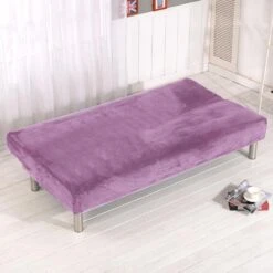 Housse De Canapé Clic Clac Et Bz Velours Mauve -Housse Moderne Magasin housse de clic clac mauve velours housse moderne 3