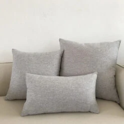 Housse De Coussin 40x40 Gris