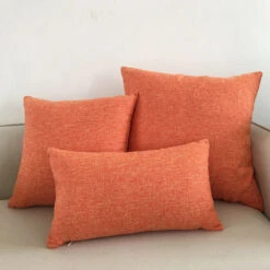 Housse De Coussin 45x45 Orange