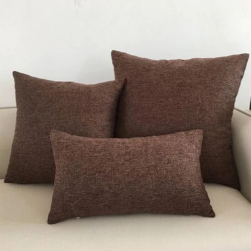 Housse de Coussin 50x50 Marron Housse De Coussin 50x50 Marron -Housse Moderne Magasin housse de coussin 50x50 marron housse moderne 1