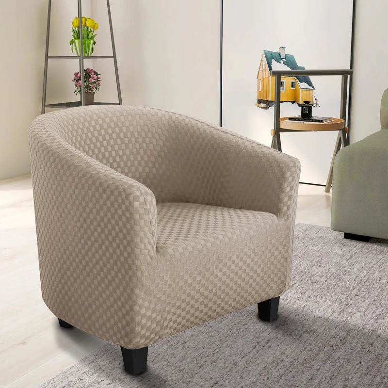 Housse de Fauteuil Cabriolet Damier Marron Clair Housse De Fauteuil Cabriolet Damier Marron Clair -Housse Moderne Magasin housse de fauteuil cabriolet damier beige housse moderne