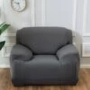 Housse De Fauteuil Club Gris Anthracite