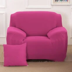Housse De Fauteuil Club Rose
