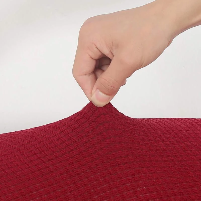 Housse Pour Fauteuil Crapaud Jacquard Rouge Housse Pour Fauteuil Crapaud Jacquard Rouge -Housse Moderne Magasin housse de fauteuil crapaud housse moderne 2