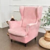 Housse De Fauteuil Crapaud Velours Rose -Housse Moderne Magasin housse de fauteuil crapaud velours rose housse moderne