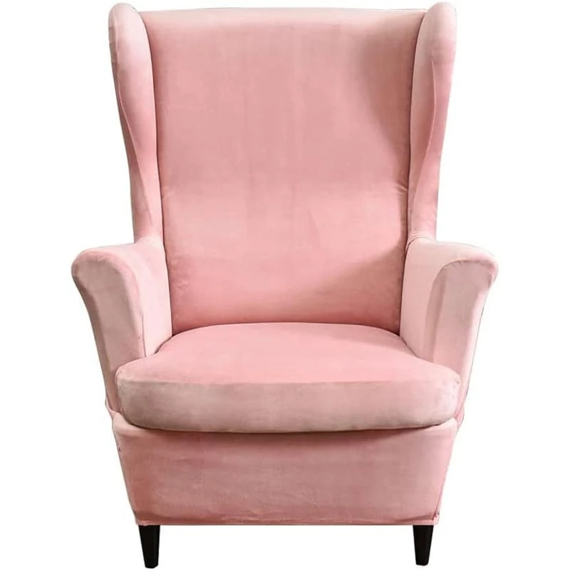 Housse de Fauteuil Crapaud Velours Rose Housse De Fauteuil Crapaud Velours Rose -Housse Moderne Magasin housse de fauteuil crapaud velours rose housse moderne 3