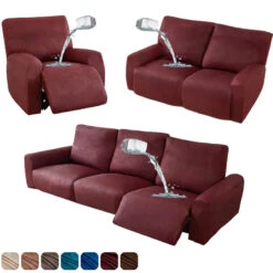 Housse De Fauteuil Relax En Similicuir Bordeaux 4 Housse De Fauteuil Relax En Similicuir Bordeaux -Housse Moderne Magasin housse de fauteuil relax electrique housse moderne 2