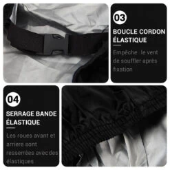 Housse De Protection Moto Armotex Noir Et Grise 4 Housse De Protection Moto Armotex Noir Et Grise -Housse Moderne Magasin housse de protection moto housse moderne 3