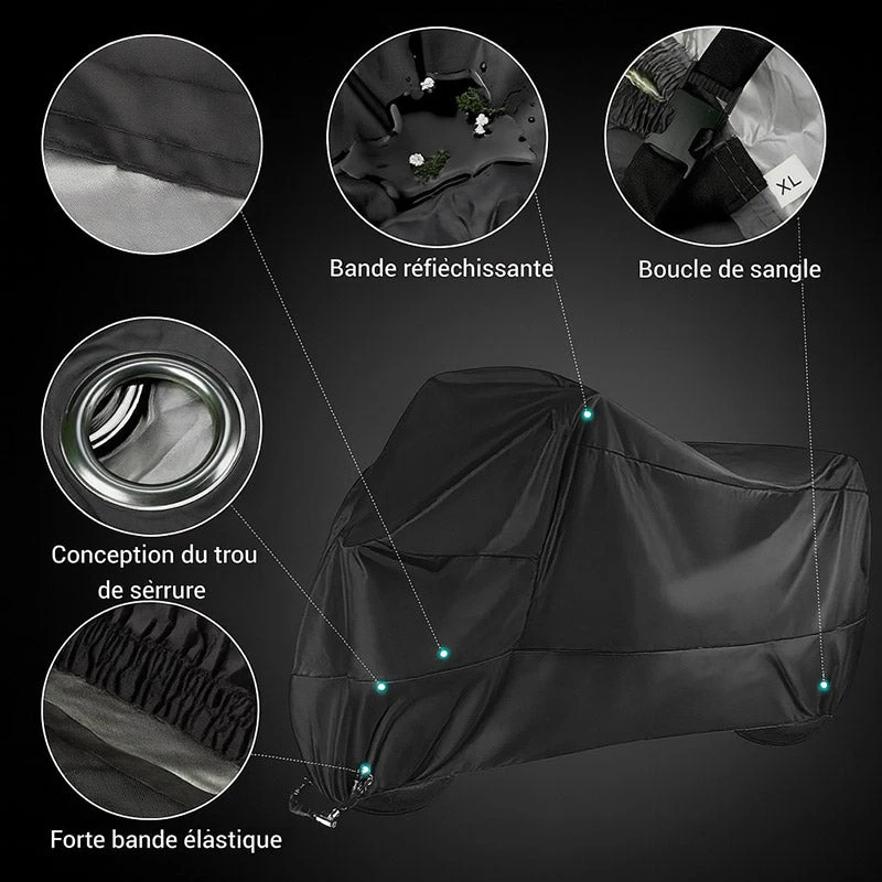 Housse De Protection Moto Armotex Noir Et Grise Housse De Protection Moto Armotex Noir Et Grise -Housse Moderne Magasin housse de protection moto housse moderne 5