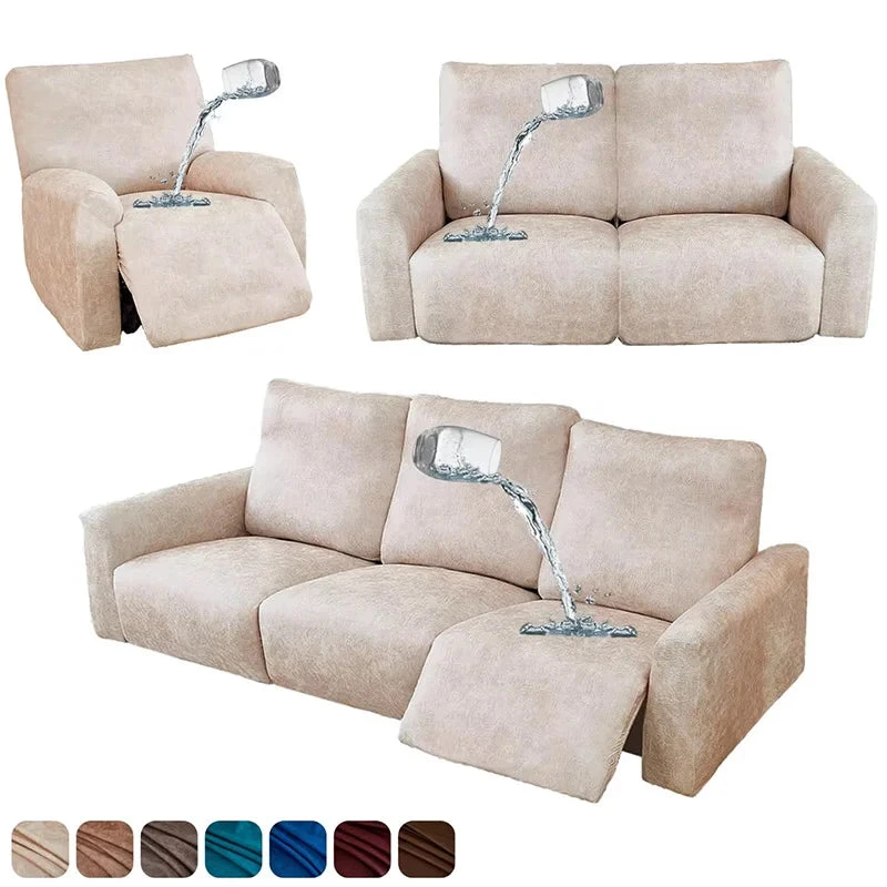 Housse de Fauteuil Relax En Similicuir Ivoire Housse De Fauteuil Relax En Similicuir Ivoire -Housse Moderne Magasin housse de protection pour fauteuil relax electrique housse moderne 2
